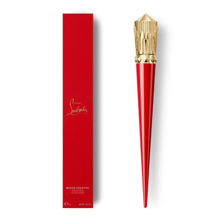Christian Louboutin Rouge Stiletto Glossy Shine – Shine Lipstick – Rouge Louboutin 001S - Beauty - alternate view 4